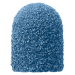 Schleifkappe rund Ø 13 mm supergrob, blau