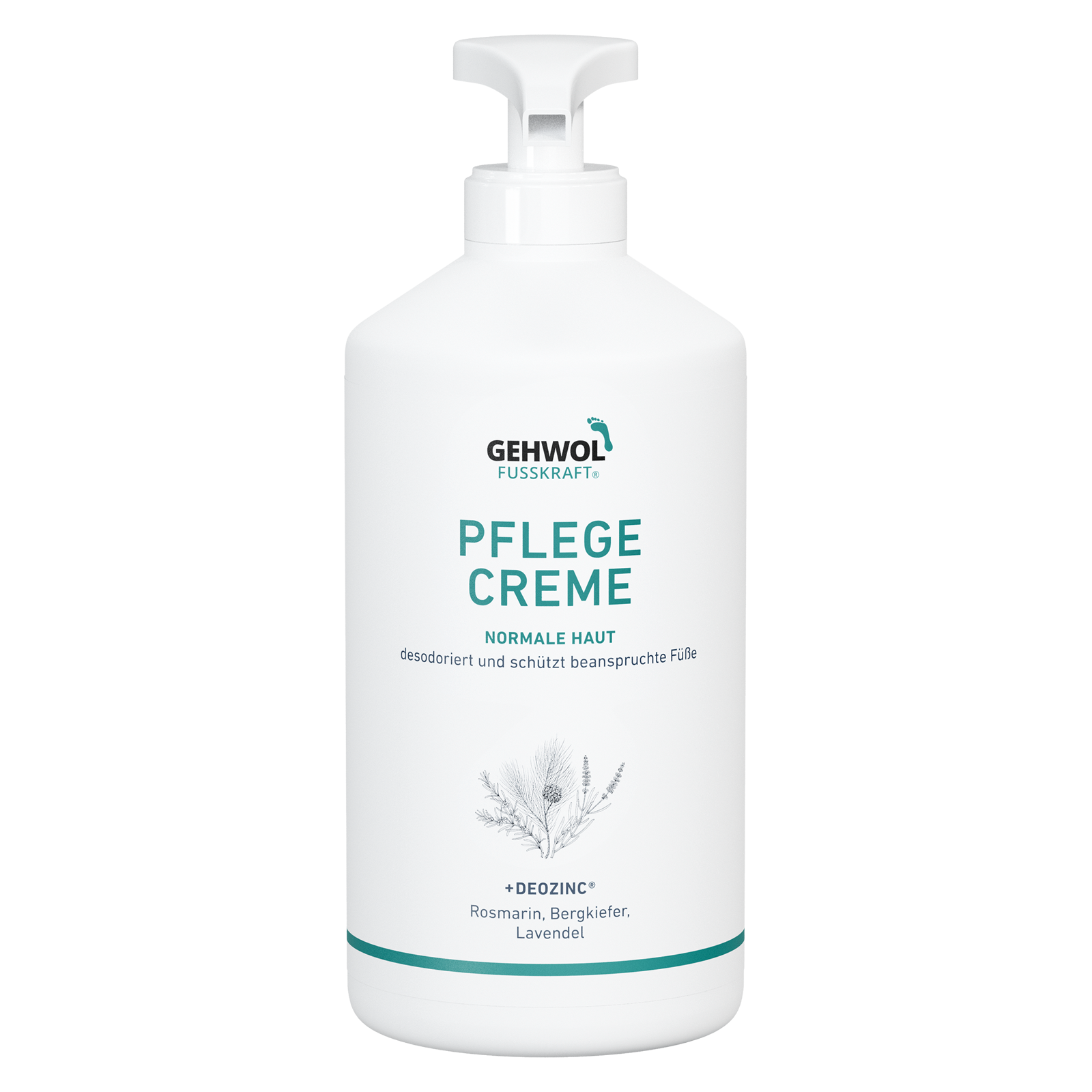 GEHWOL FUSSKRAFT Pflege Creme 500 ml D Praxisdose