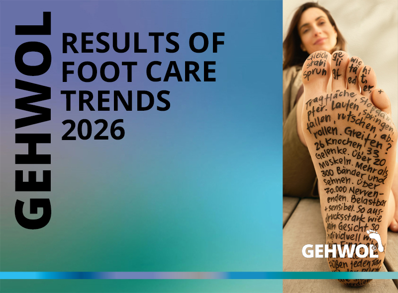 GEHWOL Fußpflegetrends 2026