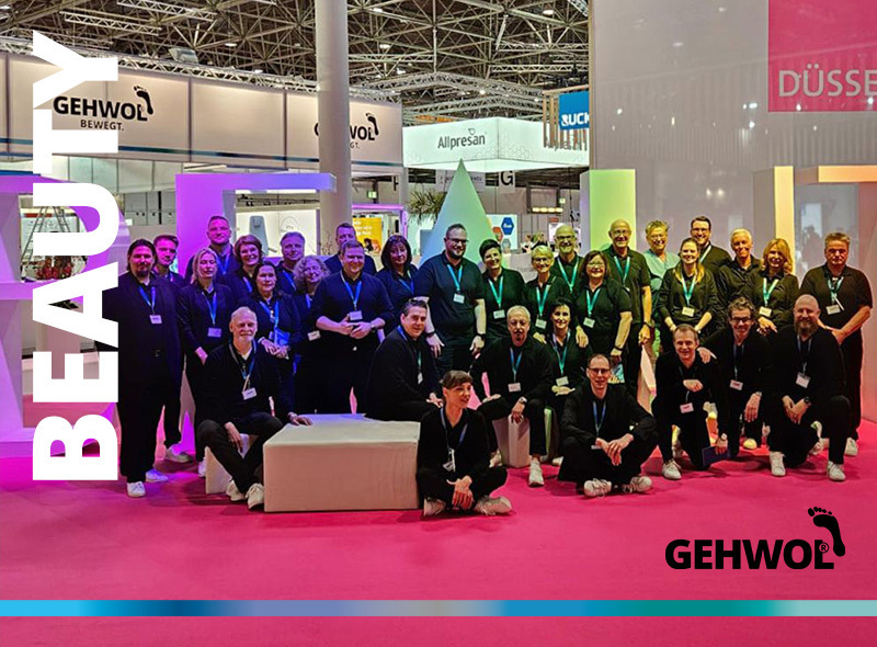 Every year, the BEAUTY in Düsseldorf brings the industry together with experts from all over the world. At the end of March 2025, it was that time again - sharing knowledge, networking and shaping the future of foot care together.