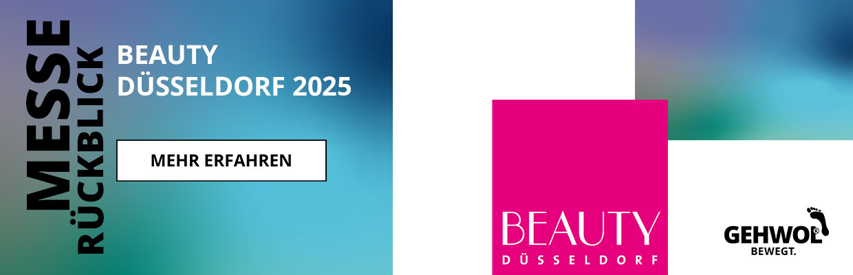 Die BEAUTY in Düsseldorf bringt jedes Jahr die Branche mit Fachleuten aus der ganzen Welt zusammen. Ende März 2025 war es wieder so weit – Wissen teilen, Netzwerken und gemeinsam die Zukunft der Fußpflege gestalten.