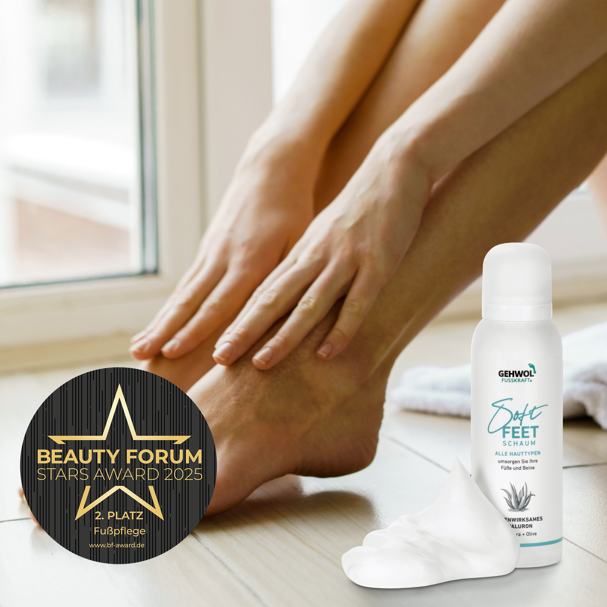 Bild_GEHWOL FUSSKRAFT Soft Feet Schaum