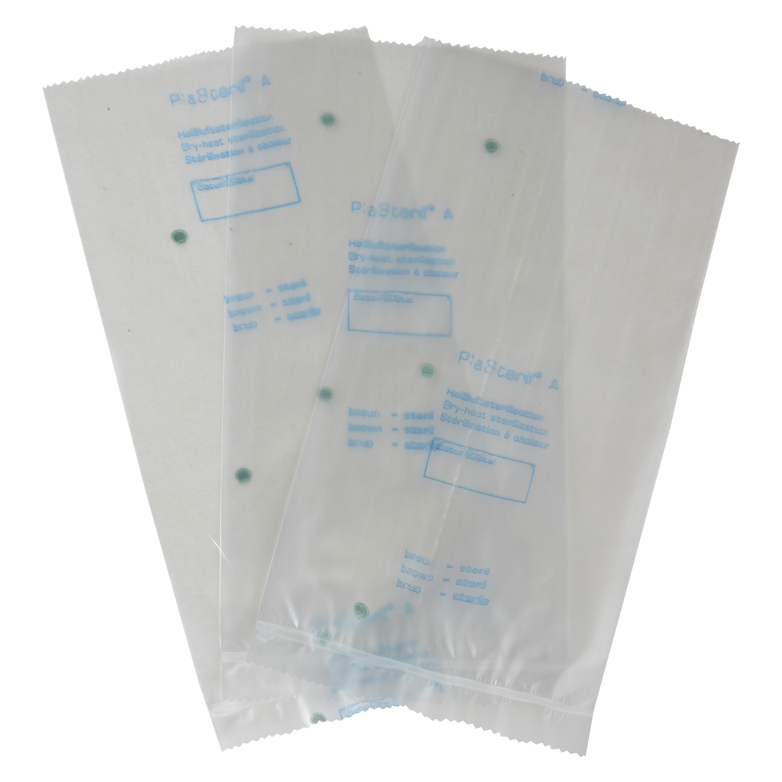 Beutel für Heißluftsterilisatoren PlaSteril A Beutel 12 mm x 25 cm