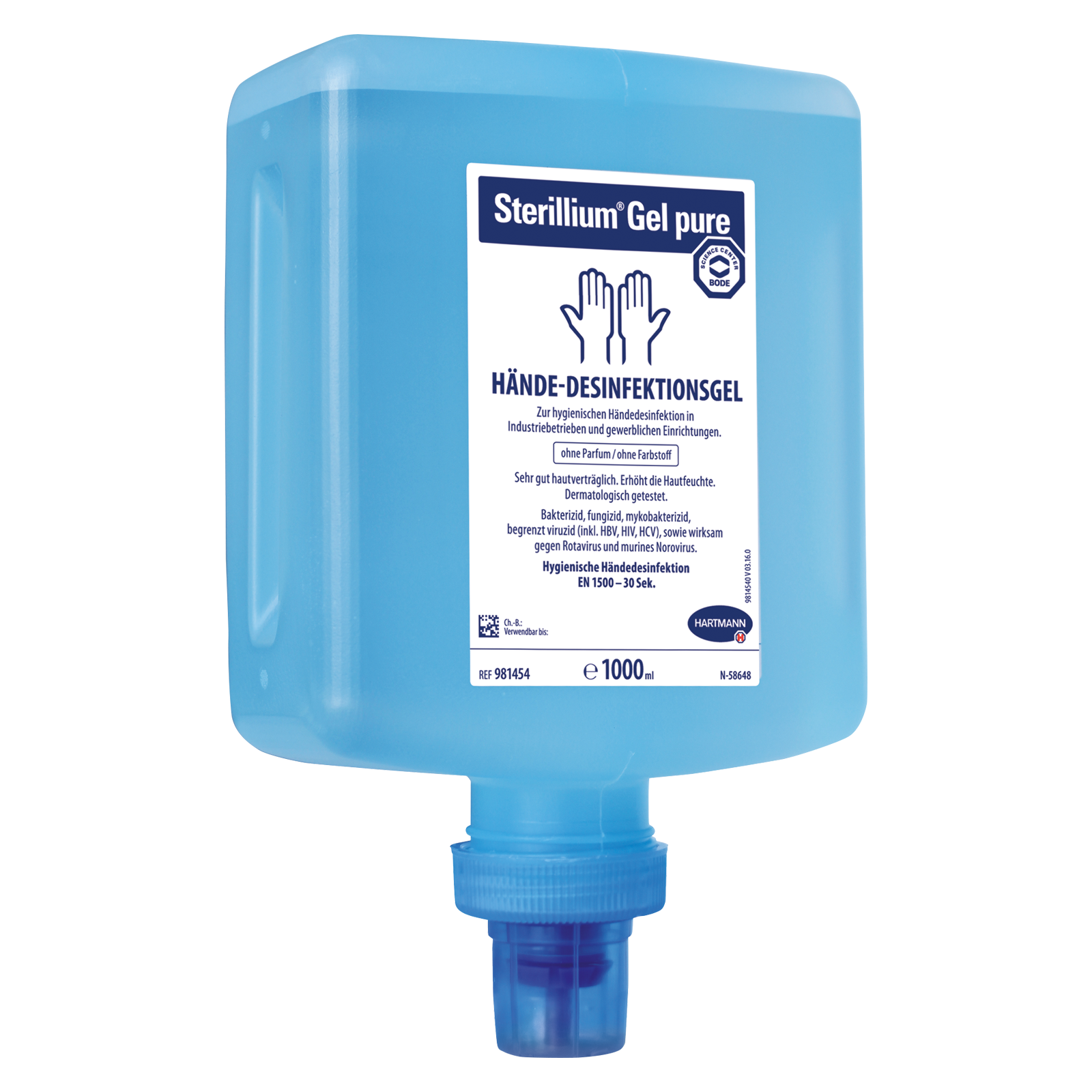 BODE Sterilium GEL pure 1.00 ml CleanSafe