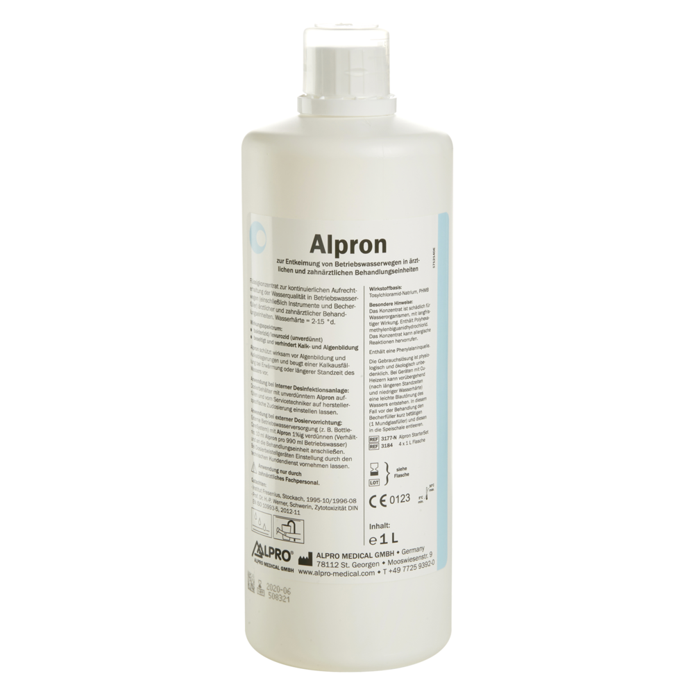 Spraywasser-Entkeimungsmittel ALPRON