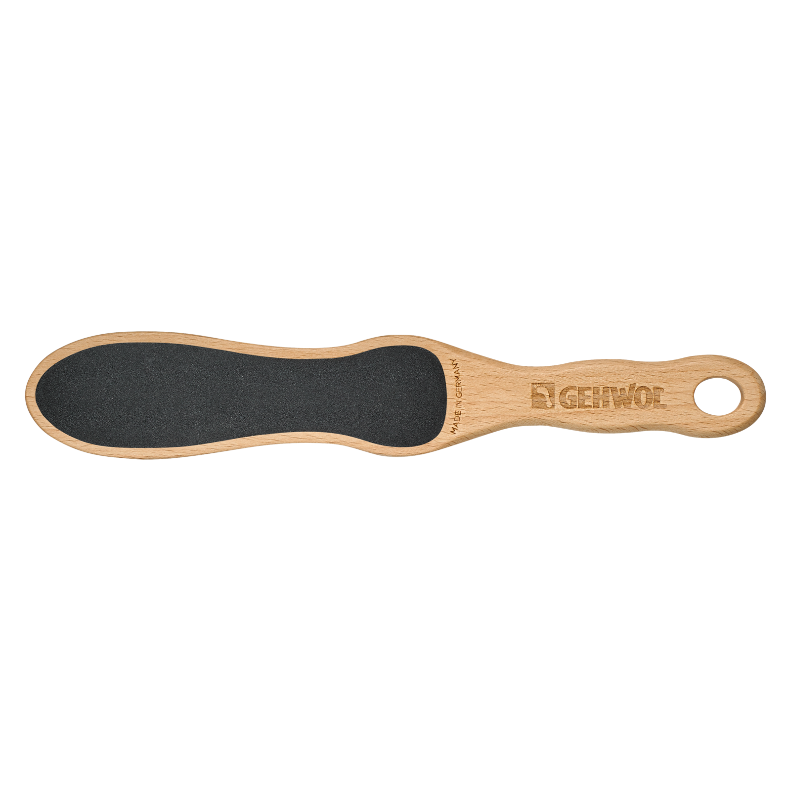 Hornhautfeile aus Holz 27 cm doppelseitig (60er und 100er Korn)