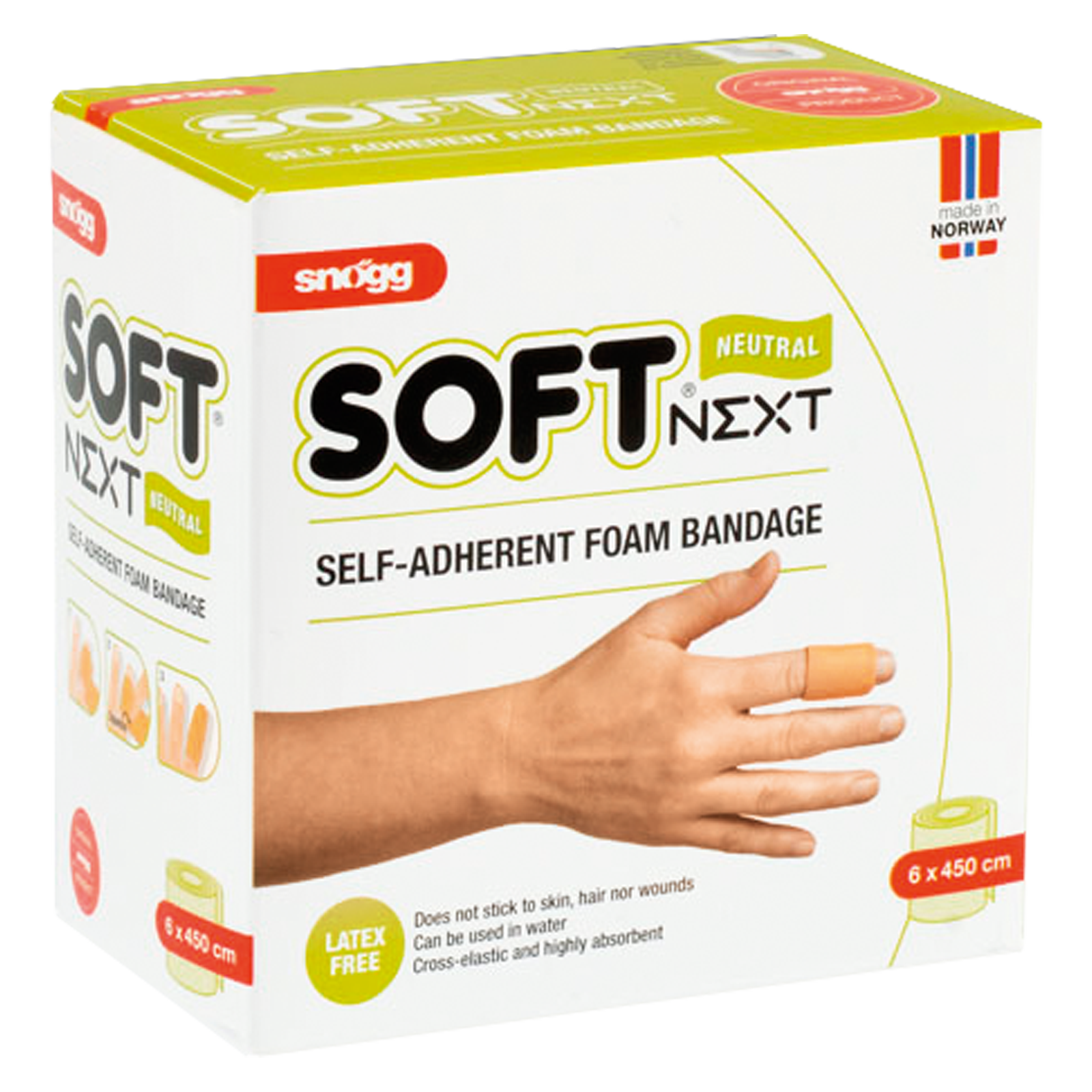 SOFT NEXT latexfrei 6 cm x 450 cm