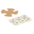 Zehenkuppenschutzpflaster, sternförmig