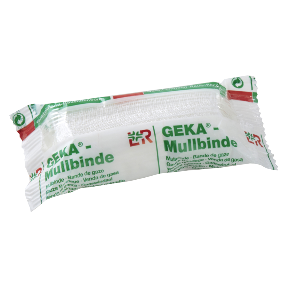 Geka® Mullbinden 4 m x 6,0 cm