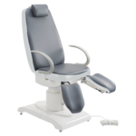 Pedicure chair Concept B2, chrome/pearl