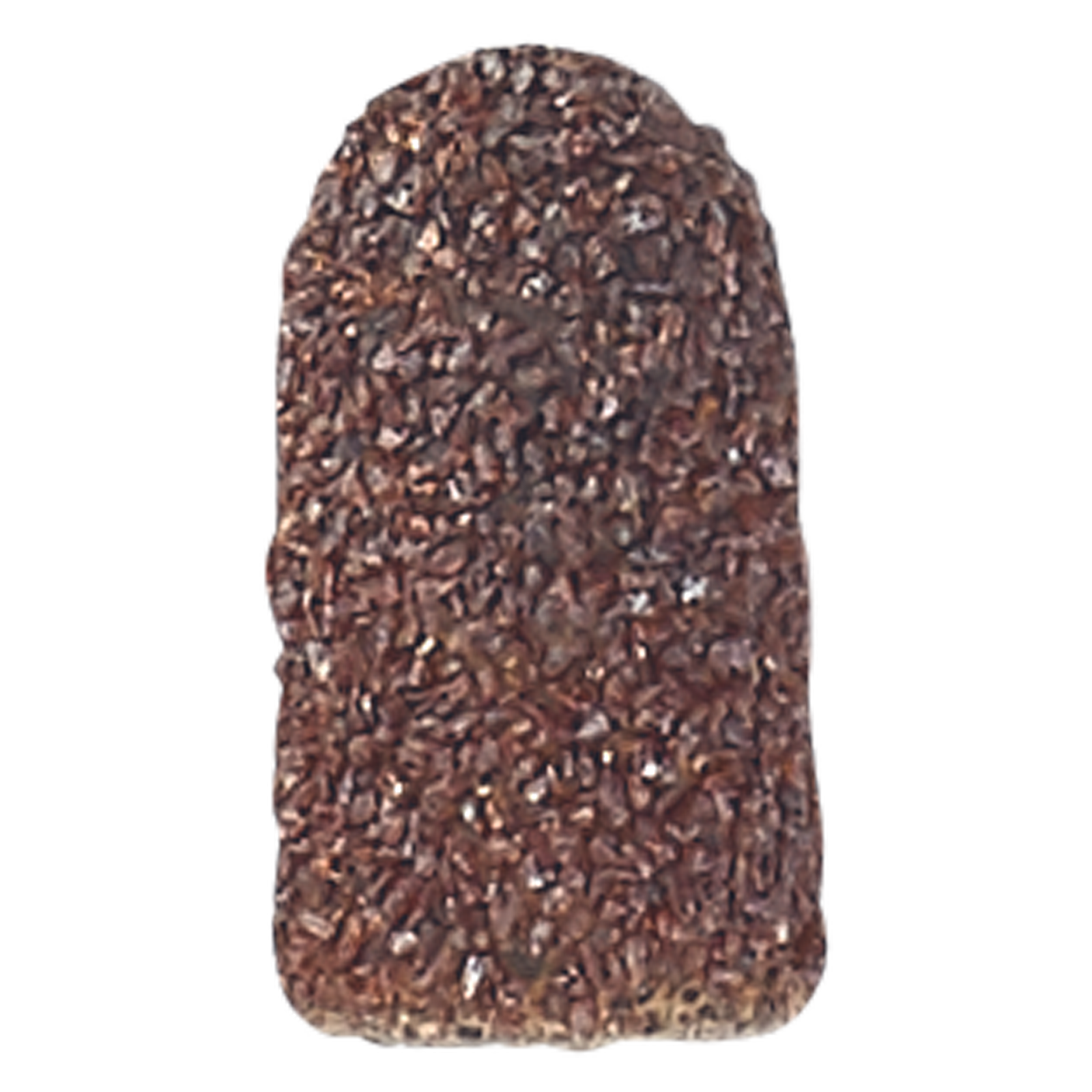 Replaceable cap Ø 5 mm, round brown