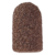 Replaceable cap Ø 7 mm, round brown