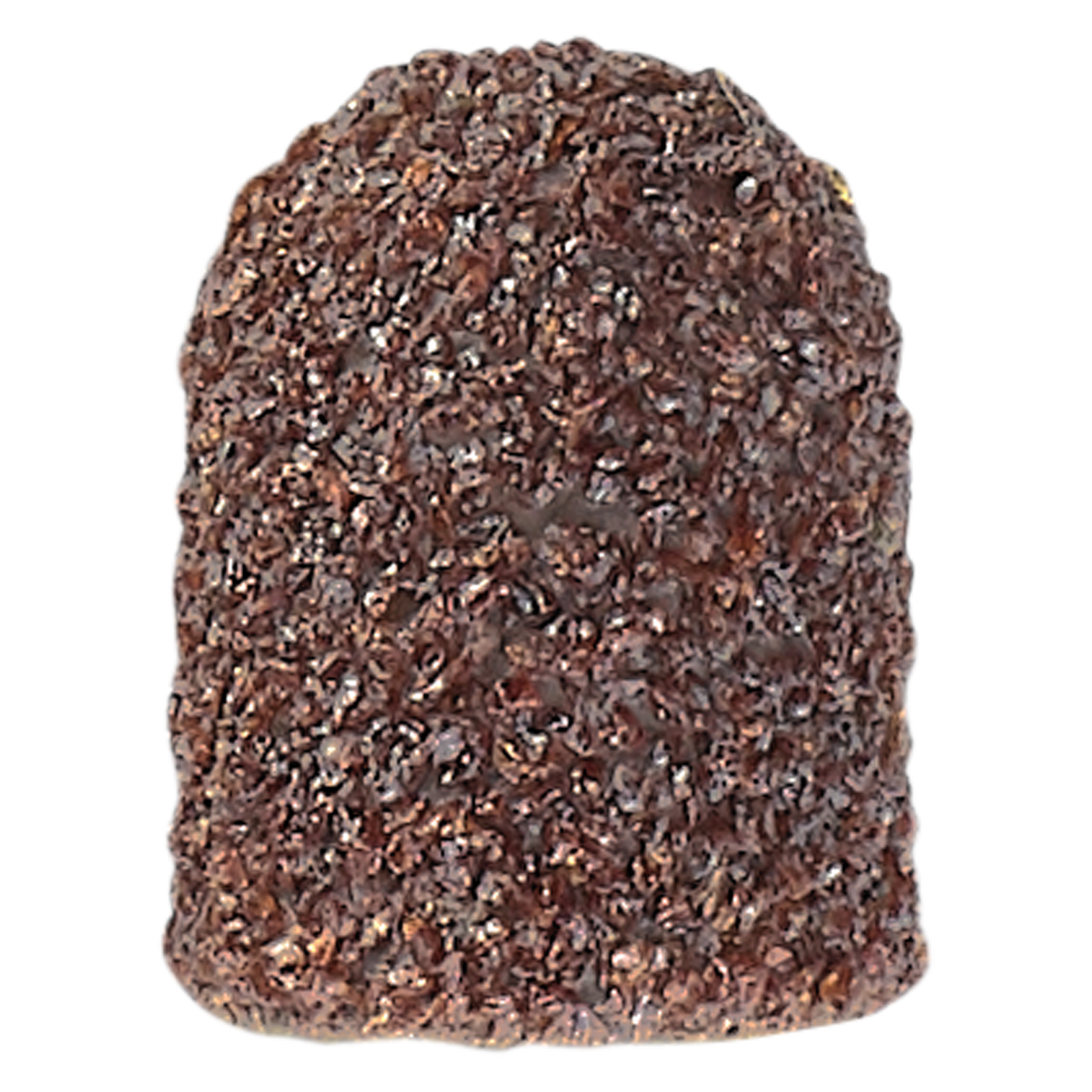 Replaceable cap Ø 10 mm, round brown