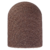 Replaceable cap round Ø 13 mm fine, brown (10 pieces)