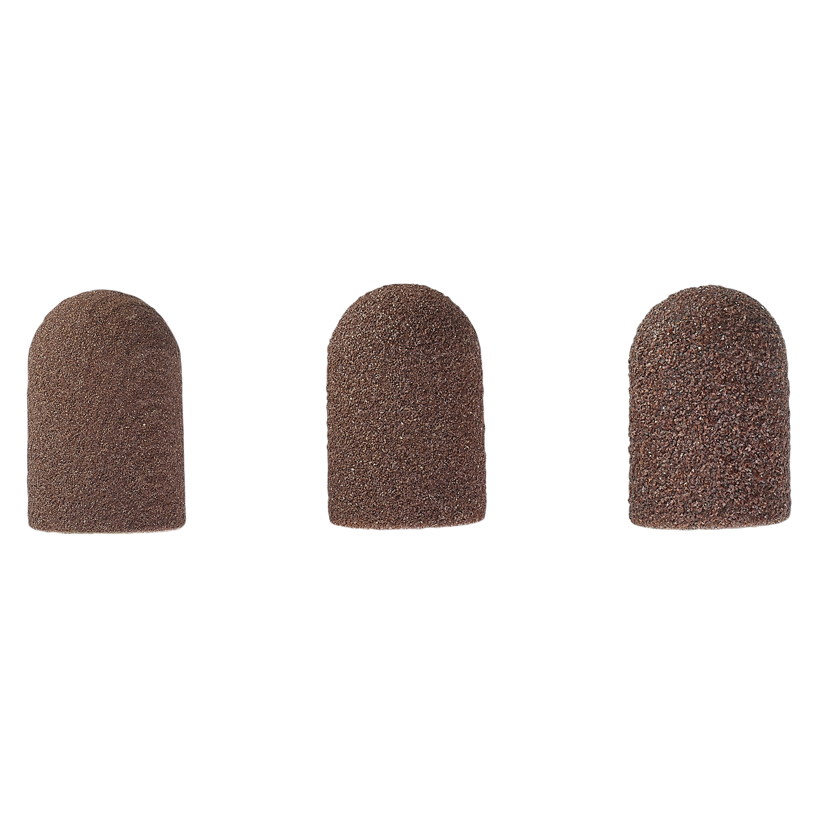 Kappenschleifer ▻ Schleifkappe rund Ø 16 mm fein, braun