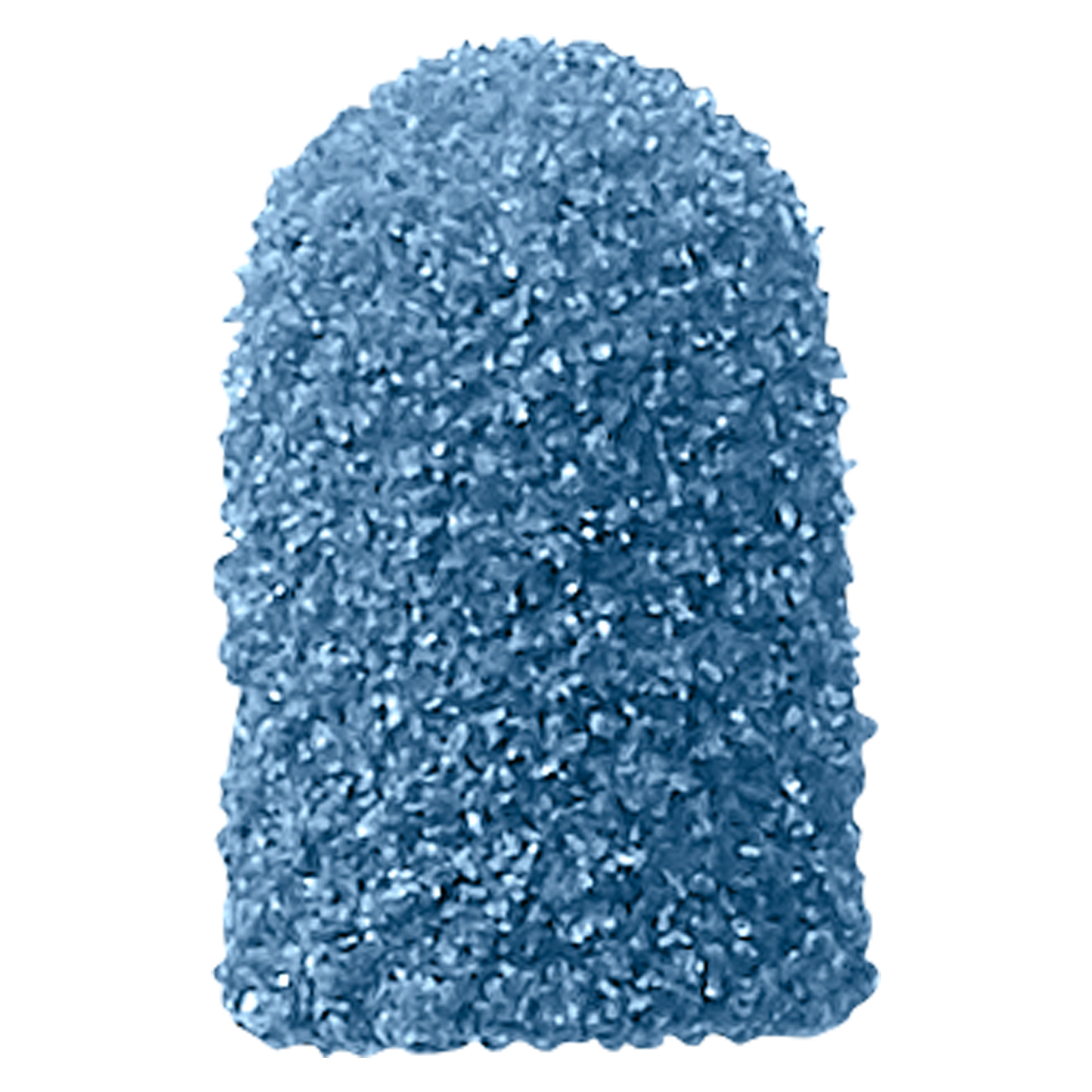 Replaceable cap Ø 7 mm, round blue
