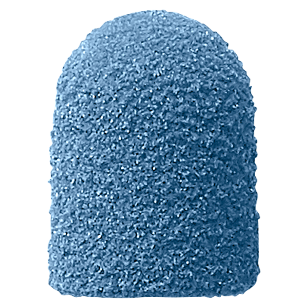 Schleifkappe rund Ø 10 mm mittel, blau