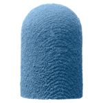 Schleifkappe rund Ø 16 mm fein, blau