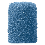 Schleifkappen L=15 mm, tonnenförmig blau