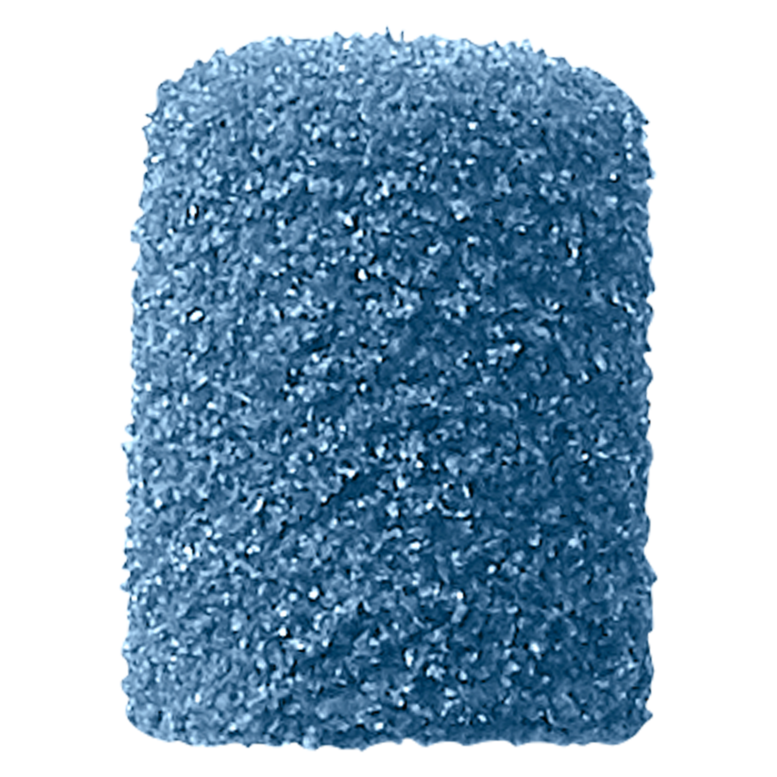 Replaceable cap L=15 mm, barrel-shaped blue