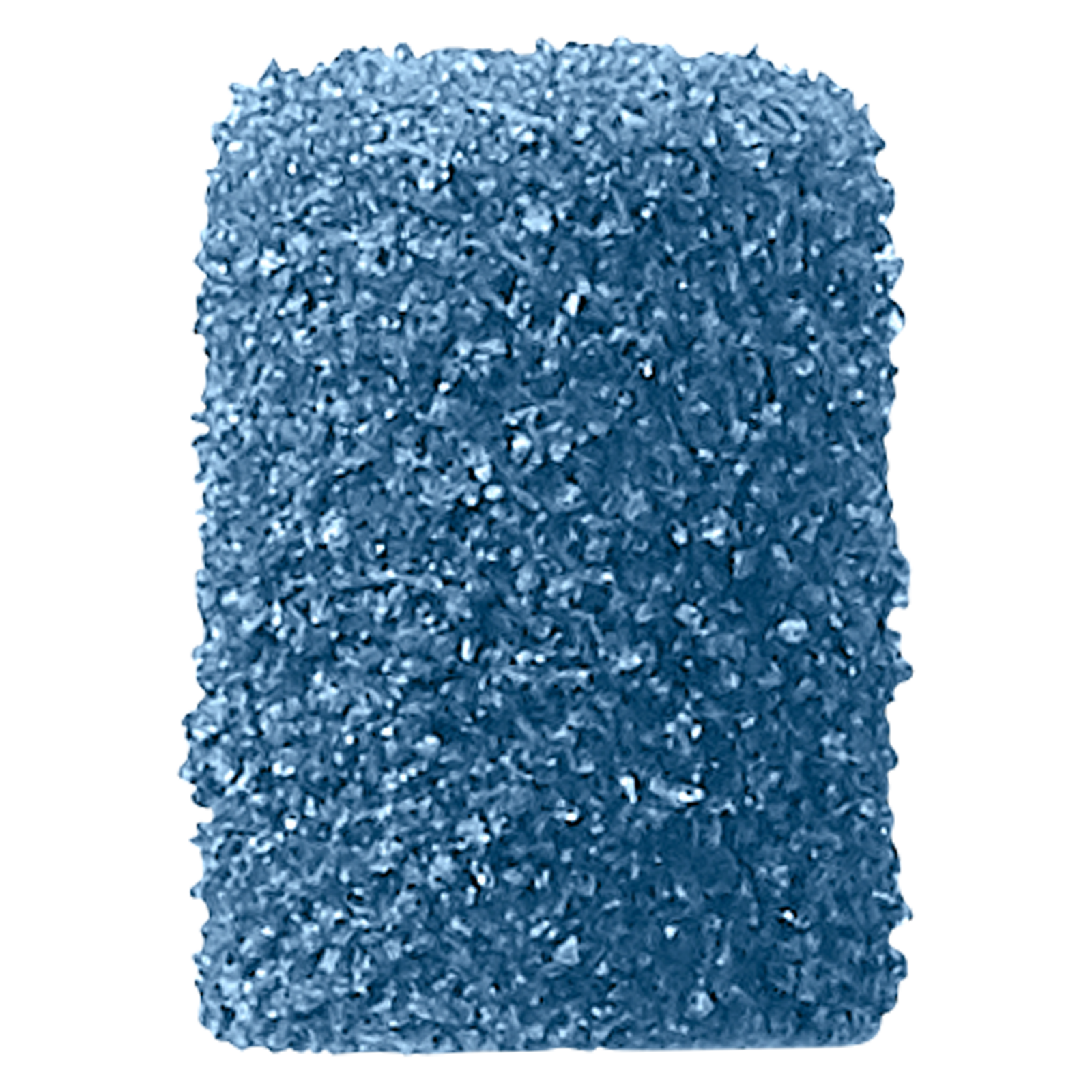 Replaceable cap L=15 mm, barrel-shaped blue