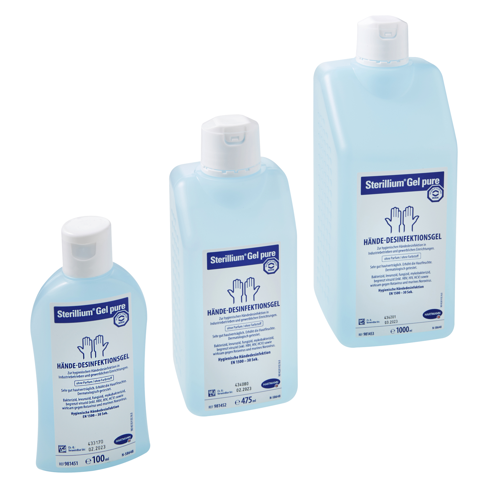 BODE Sterillium GEL pure