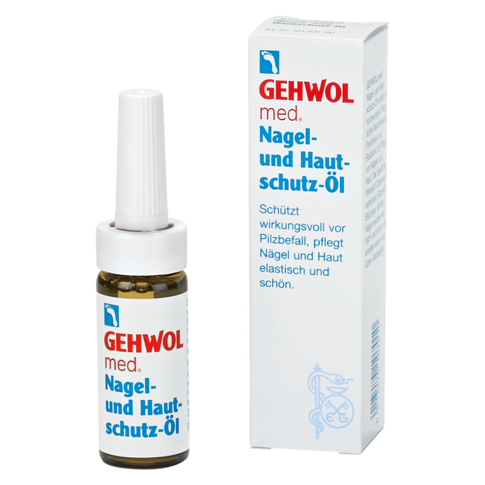 GEHWOL med und Hautschutz-Öl ▻ für Seidenglanz | 15 ml Flasche