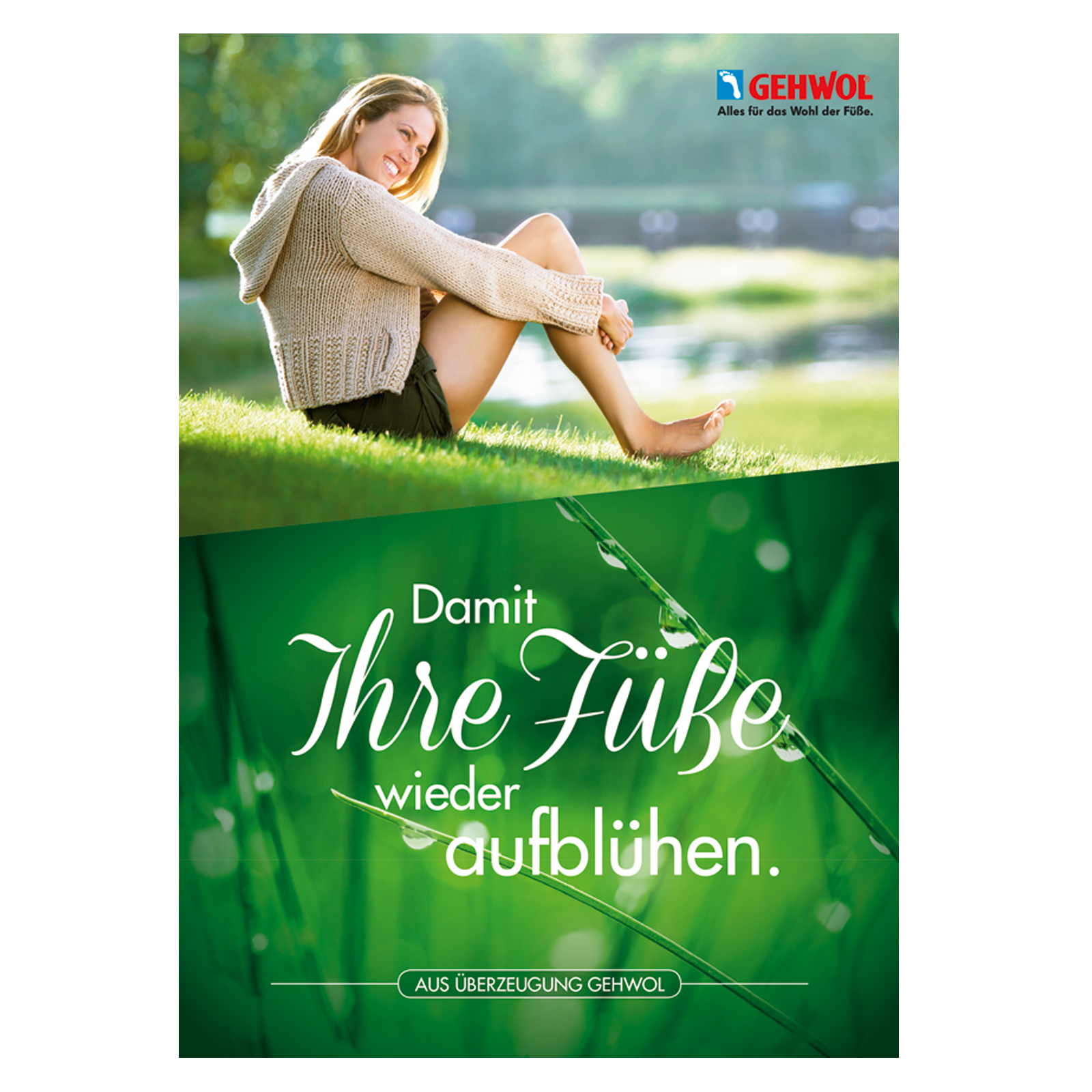 GEHWOL Plakat Frühling