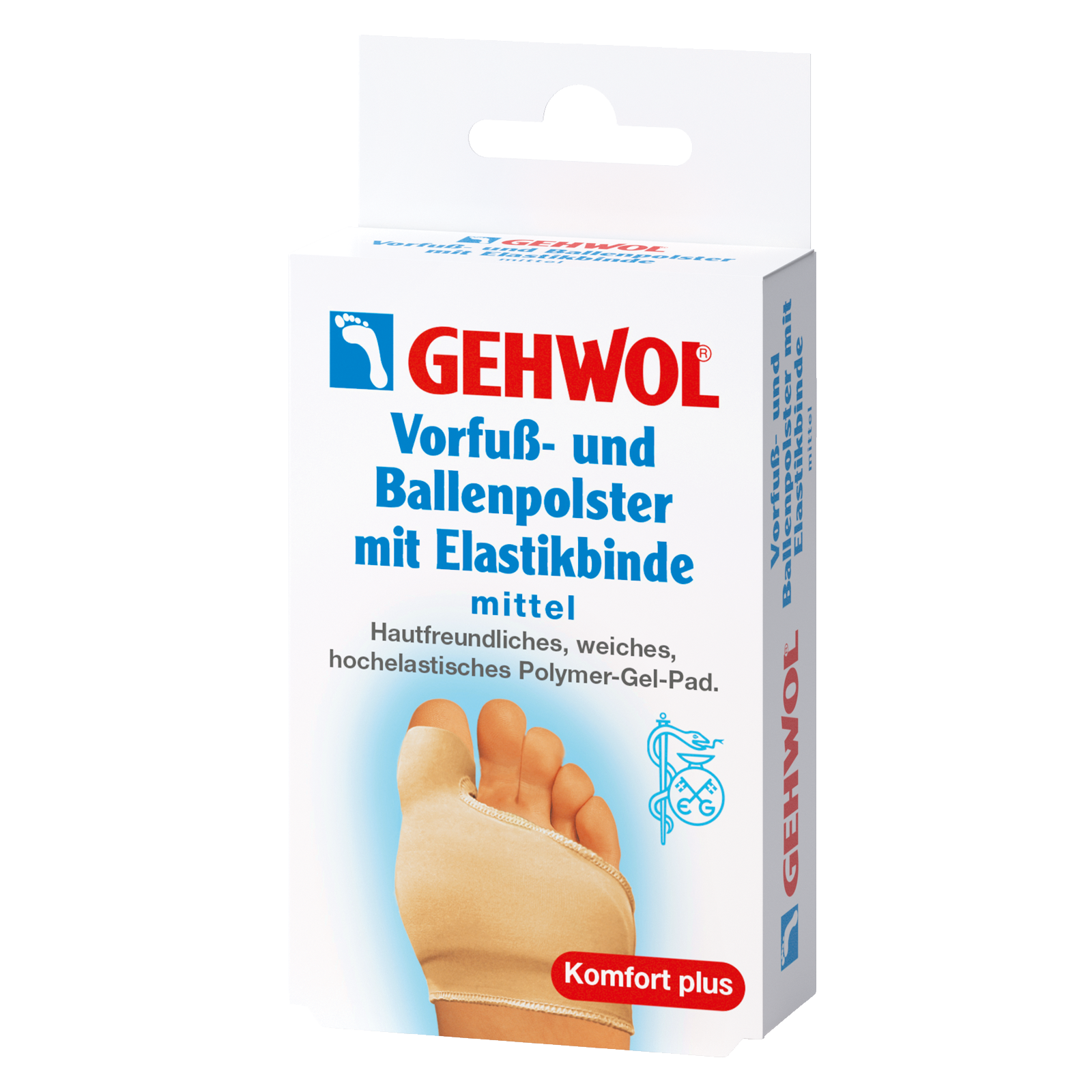 GEHWOL Metatarsal- and bunion cushion with Elastic Bandage