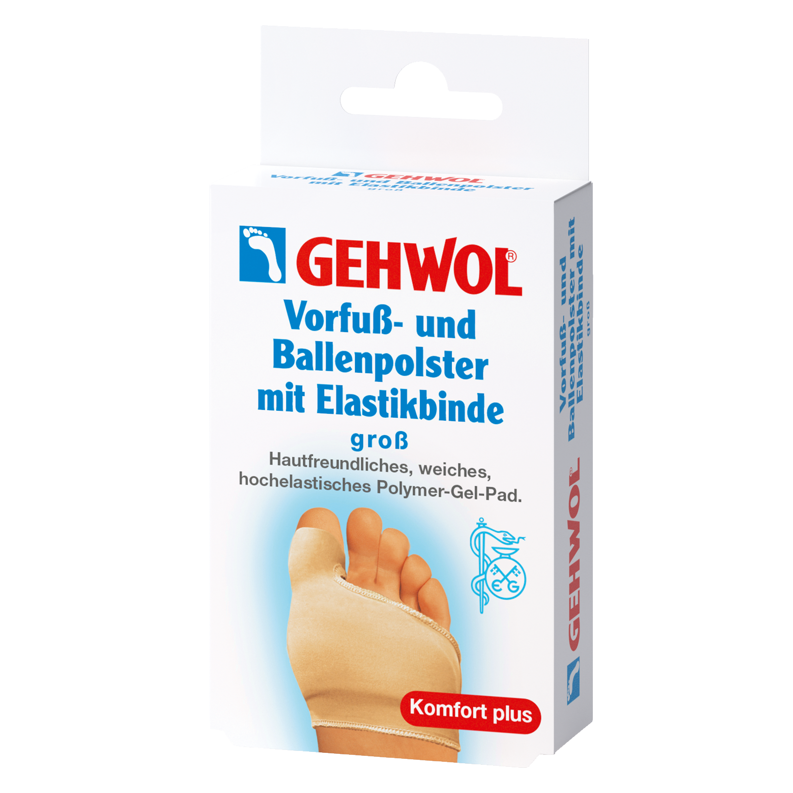 GEHWOL Metatarsal- and bunion cushion with Elastic Bandage