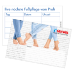 GEHWOL Terminkärtchen