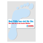 Window sticker GEHWOL center of foot care