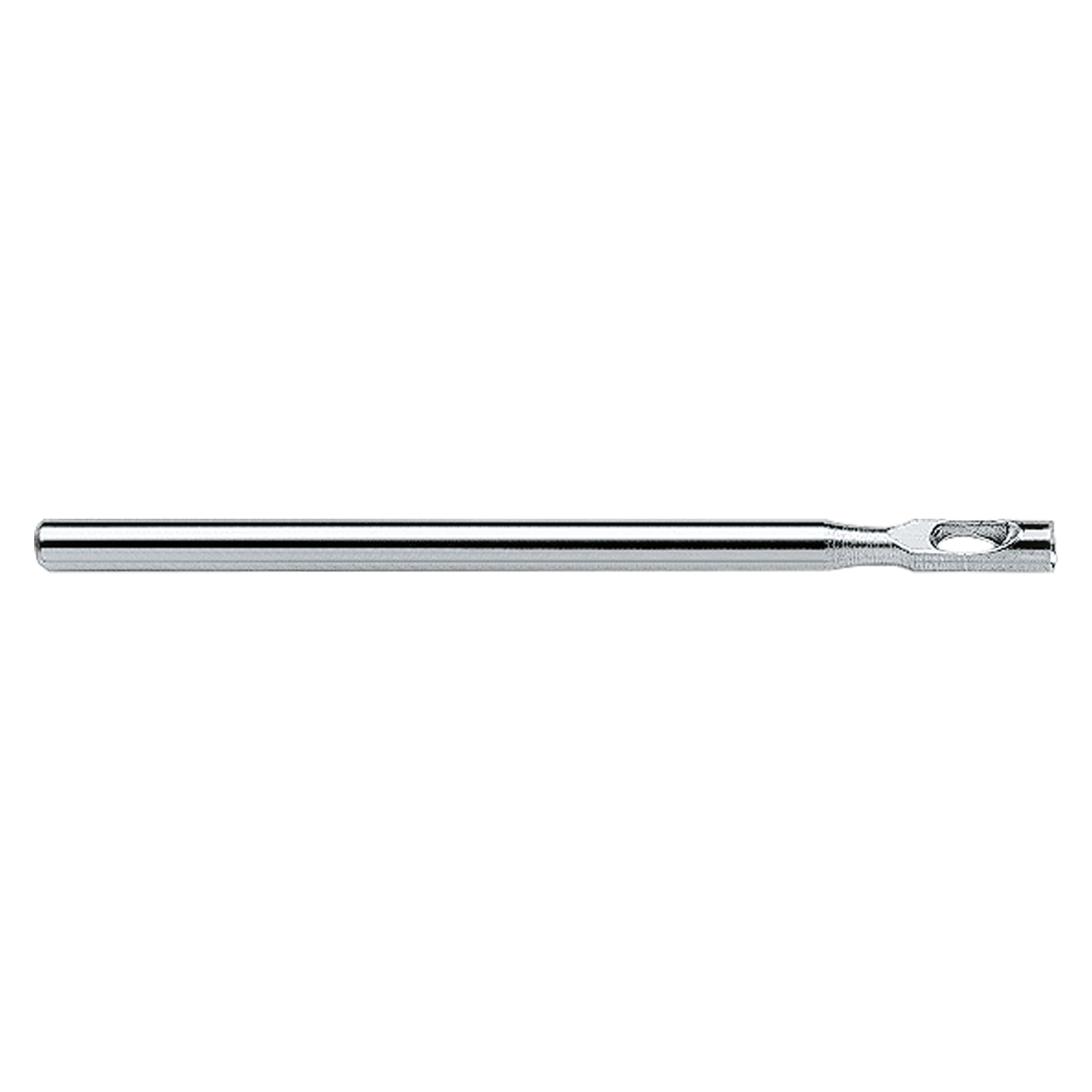 Long hole hollow grinder with smooth blade