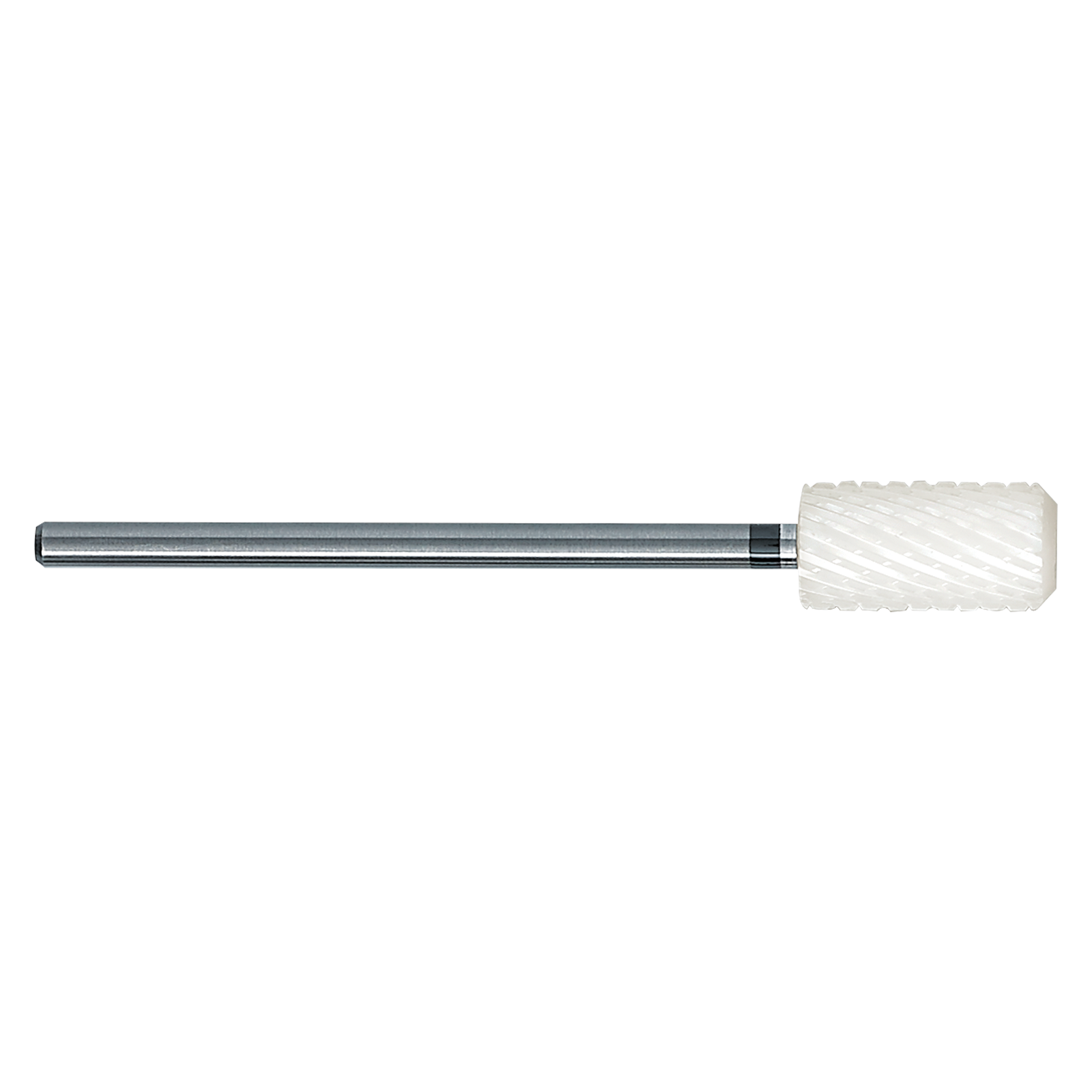 Ceramic grinder cylinder shape with safety bevel