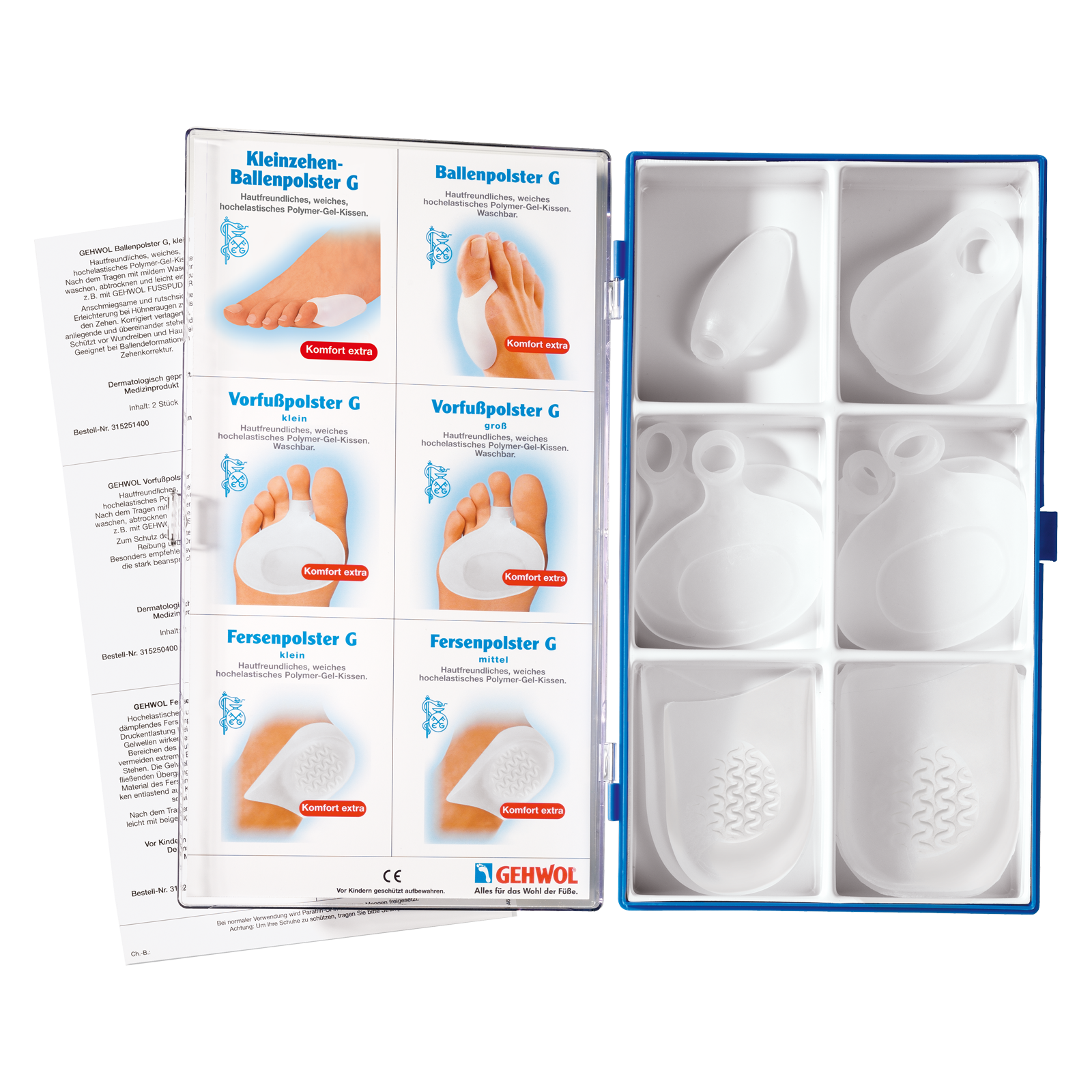 GEHWOL Polymer-Gel Sortimentsbox