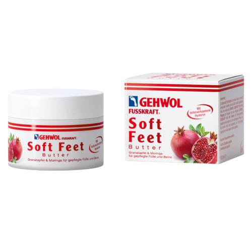 GEHWOL FUSSKRAFT Soft Feet Butter Granatapfel & Moringa 100 ml