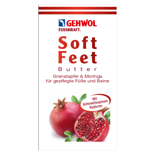 Sample GEHWOL FUSSKRAFT Soft Feet Butter pomegranate <(>&<)> moringa 5