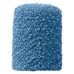 Schleifkappe Tonne Ø 10 mm L = 15 mm grob, blau