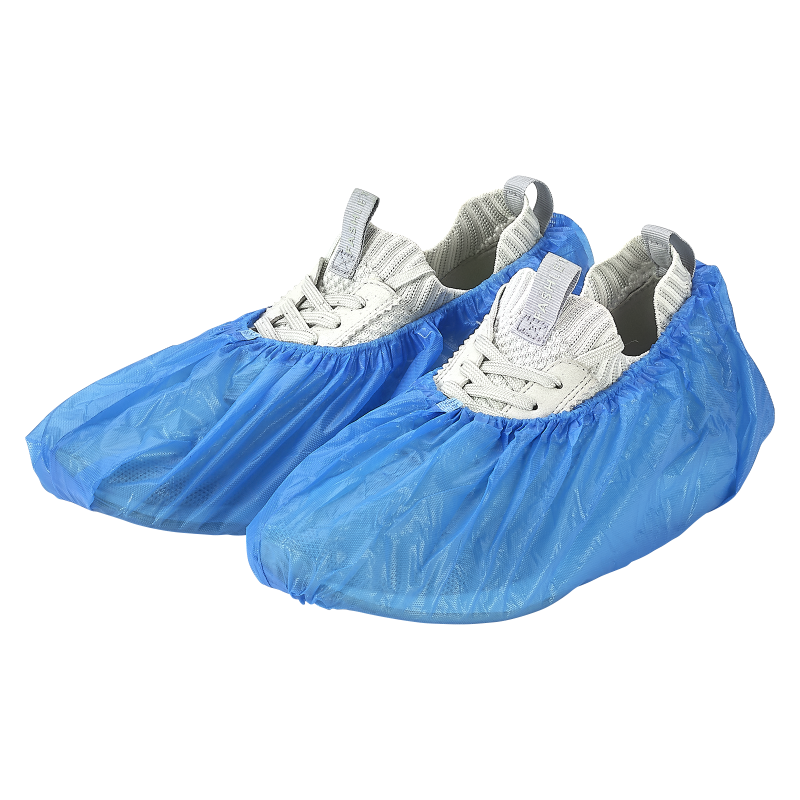 Schuh- und Fußüberzieher, blau