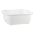 Plastic bowl white for mobile foot bath tub
