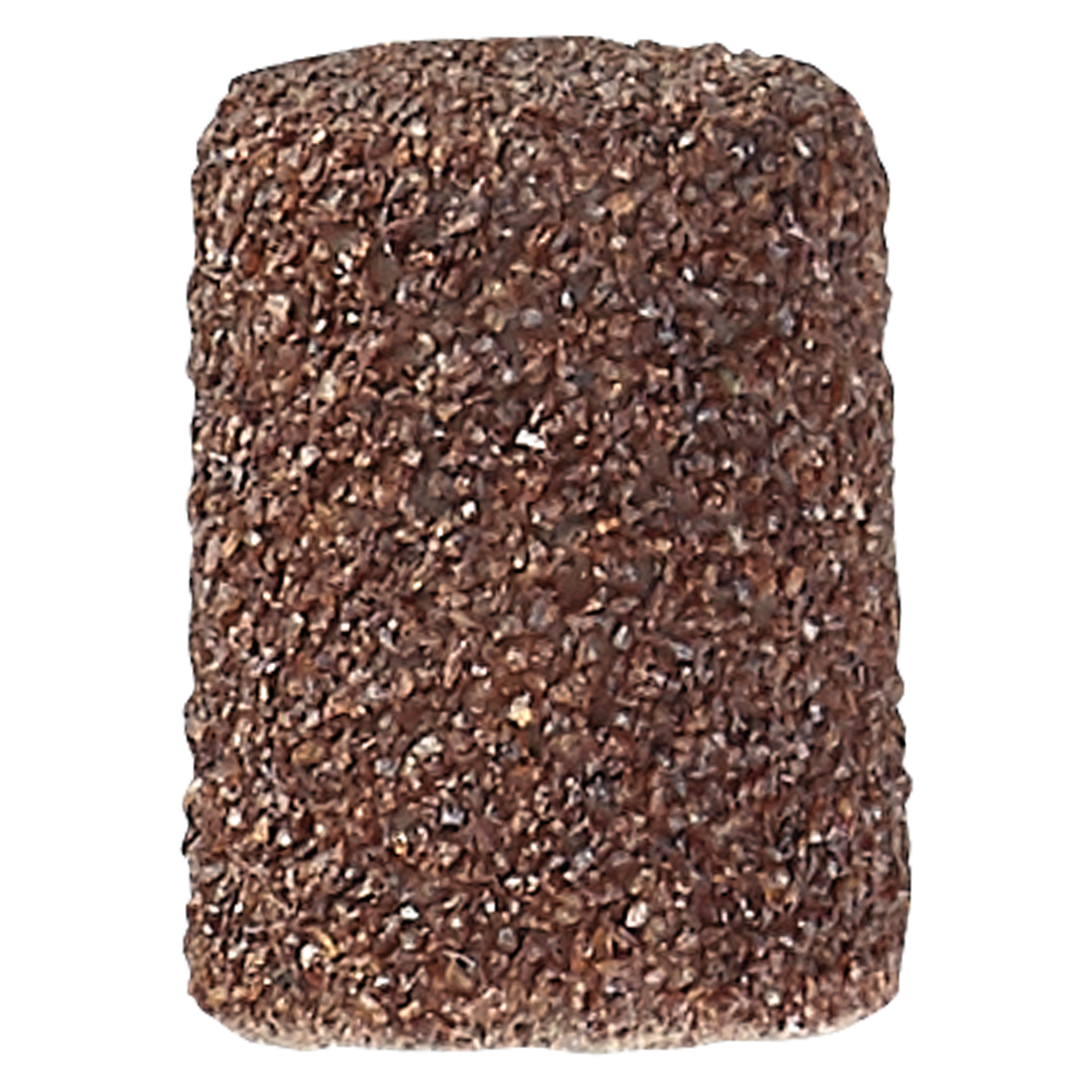 Replaceable cap L=15 mm, barrel-shaped brown