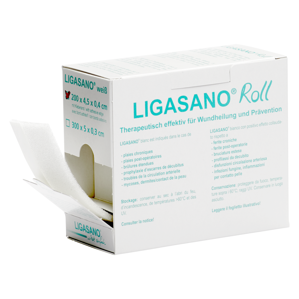 LIGASANO mit Kleberand 200 x 4,5 x 0,4 cm