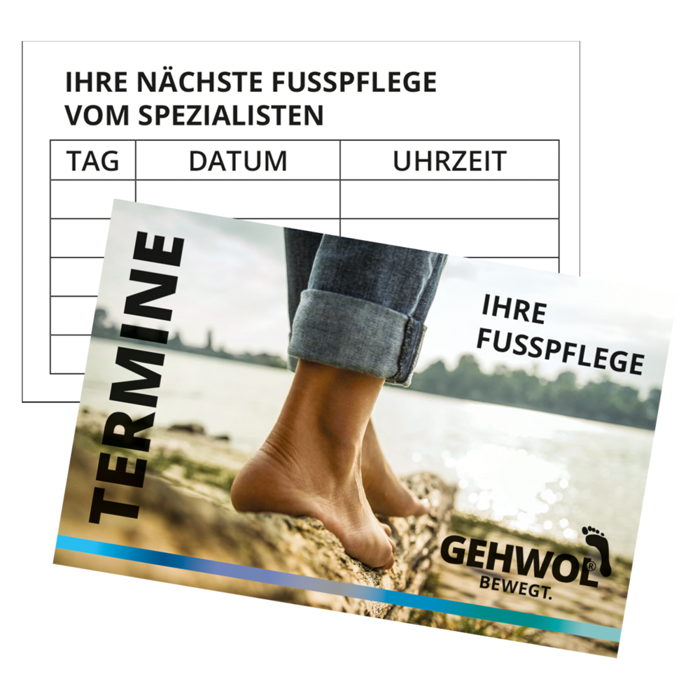 GEHWOL Terminkarten