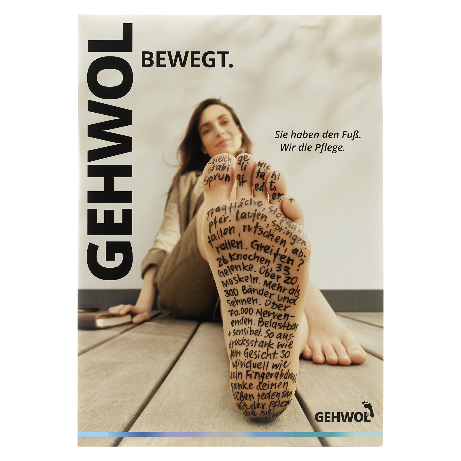 721211040 | Placard GEHWOL FOOT MANIFESTO