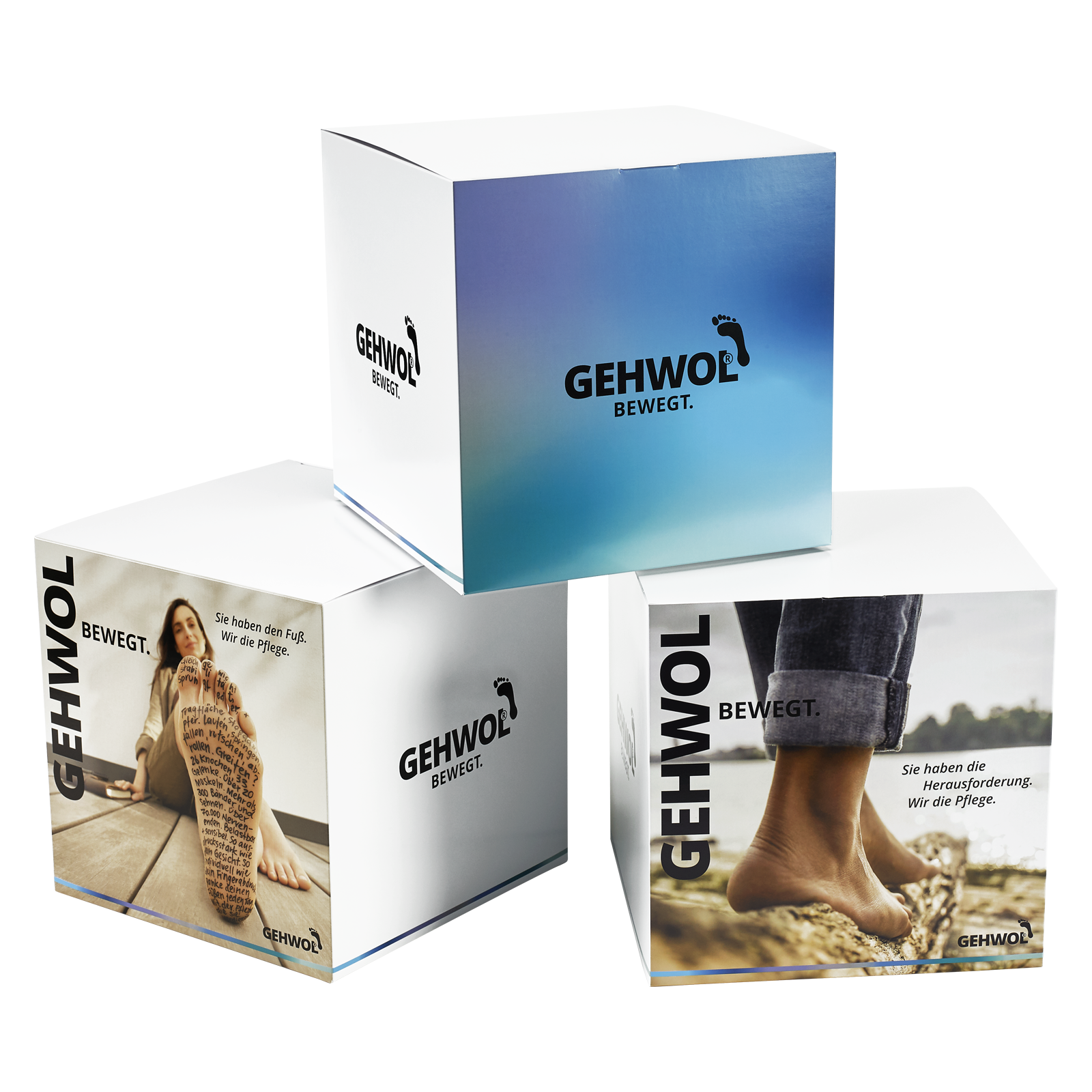 GEHWOL Dekowürfel 3-er Set