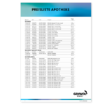 GEHWOL Preisliste Apotheken