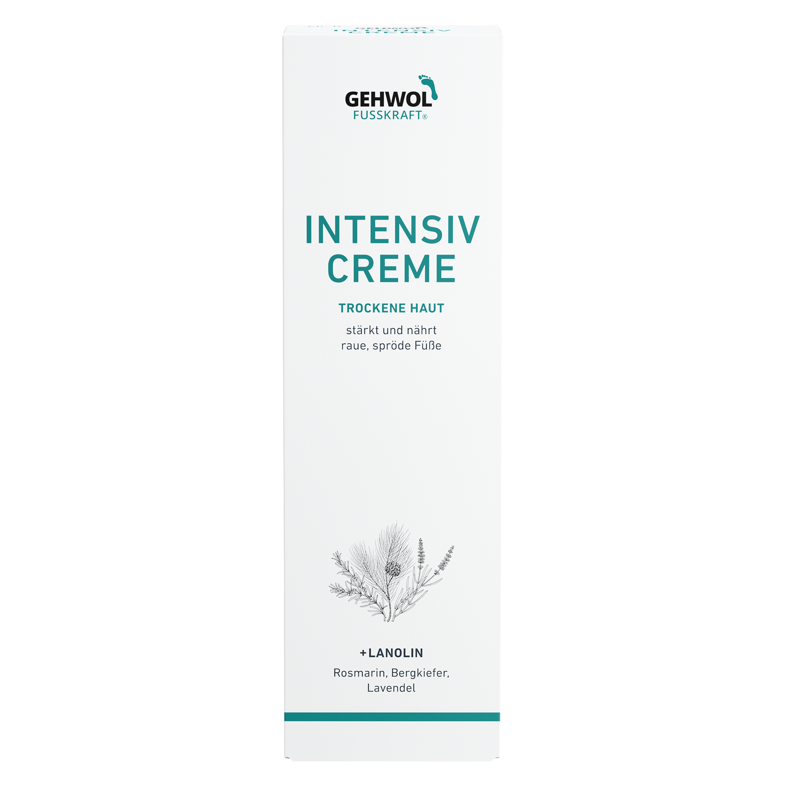 Deko-Faltschachtel GEHWOL FUSSKRAFT Intensive Creme