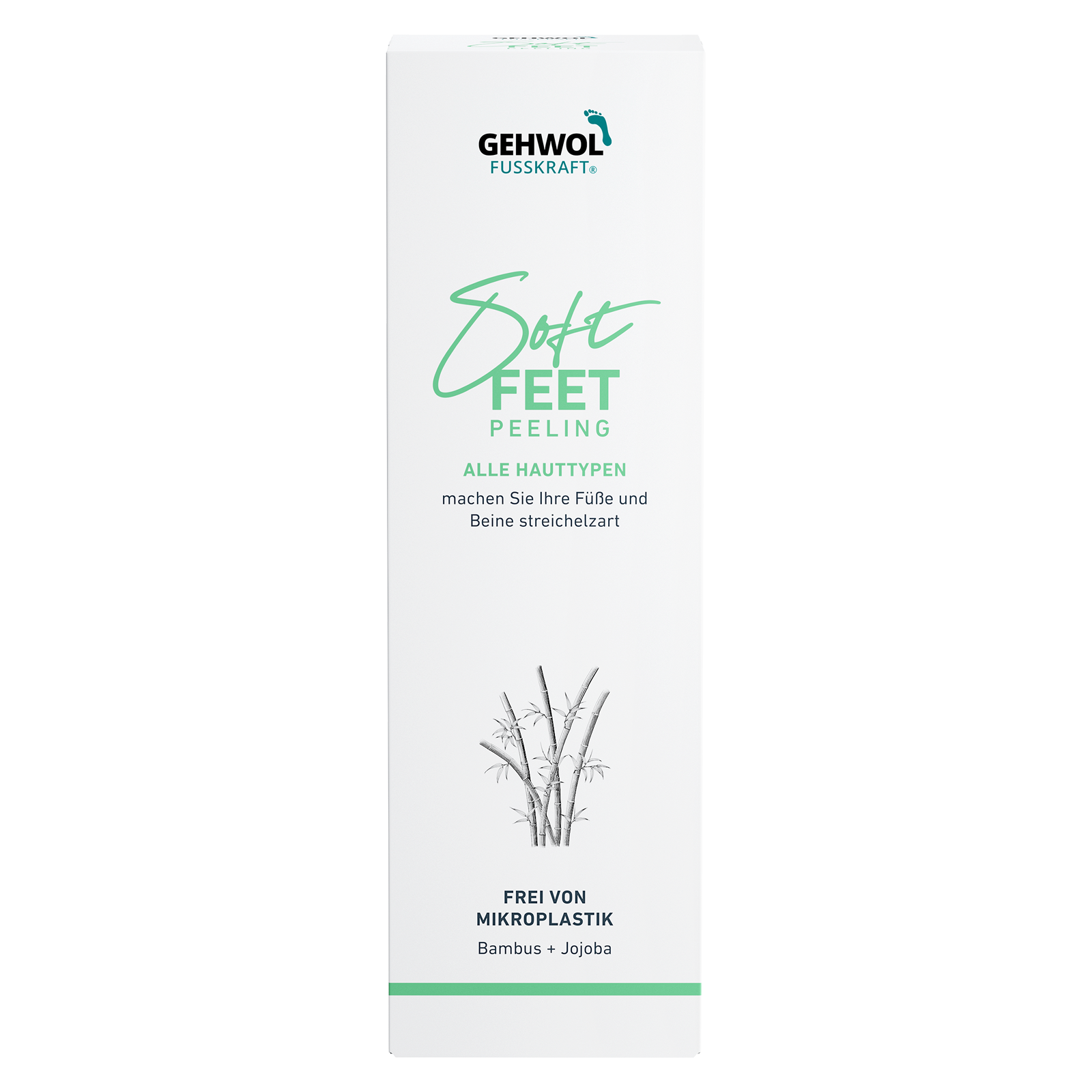 Deko-Faltschachtel GEHWOL FUSSKRAFT Soft Feet Peeling