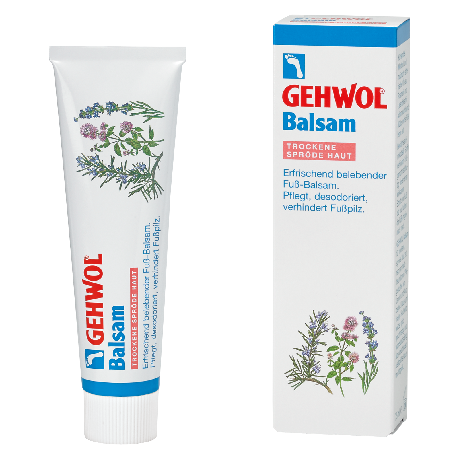 GEHWOL med Cream 75 ml tube - GEHWOL: Foot care products for foot enthusiasts