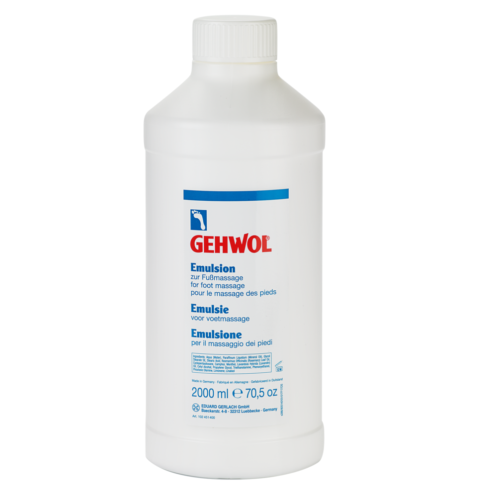 GEHWOL Emulsion zur Fußmassage 2.000 ml Flasche